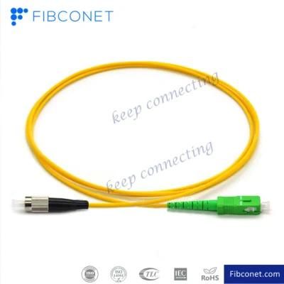 FTTH Sc APC FC Upc Fiber Optic Patch Cord Fiber Optical Patchcord