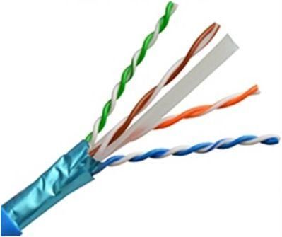 Copper Pure 23AWG Twisted 4 Pair FTP Patch Cord CAT6 Network LAN Cable