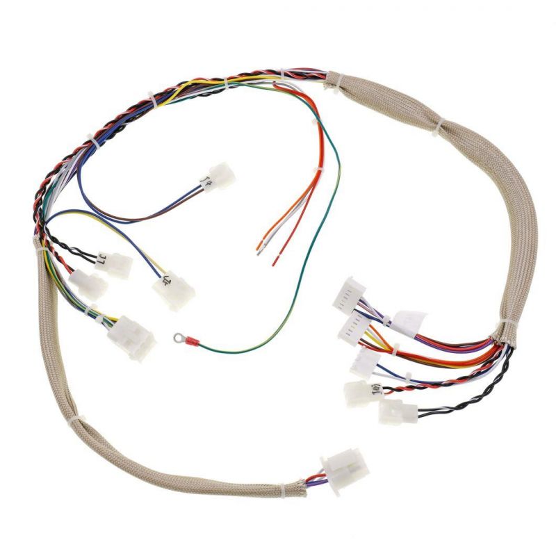 OEM RoHS Approved UV Resistance Automobile Cabling Panel Mount Cables USB/HDMI/dB/OBD/DVI/VGA Connector Cable Harness