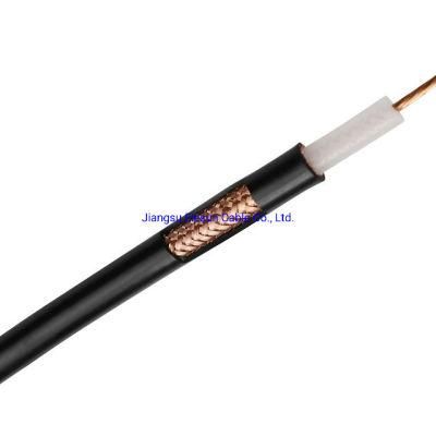 Antenna Cable CCS Conductor TPE Lsoh Jacket Rg174 for Automobile
