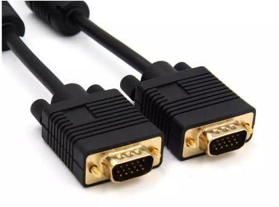HD15 Male to Male VGA 3+4 3+6 3+8 Cable for Computer/Projecotor/Monitor