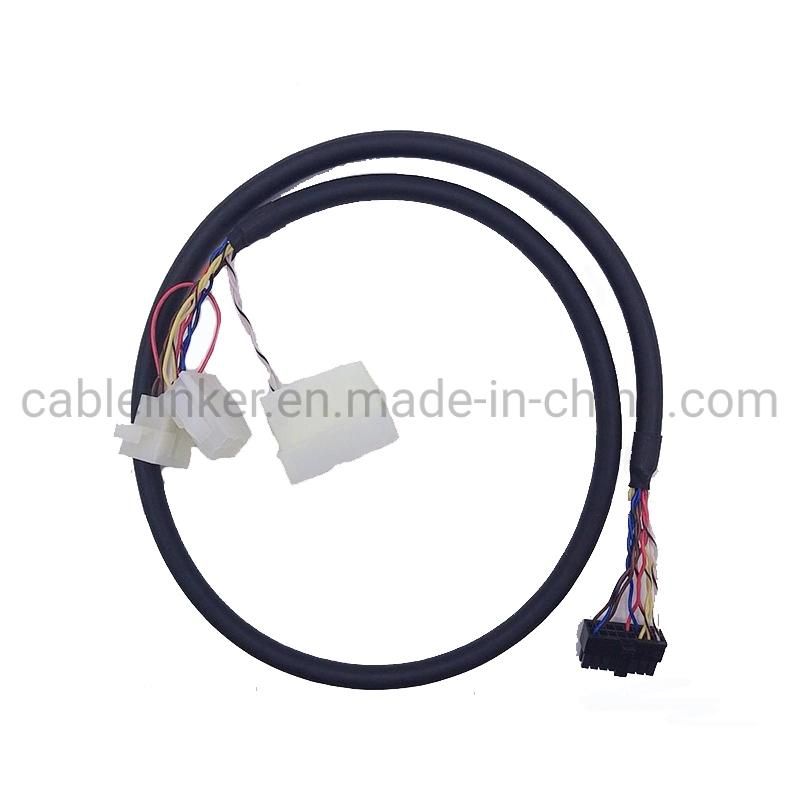 14pin Molex Jst Jae Hirose Ipex AMP Shielded Wire/Wiring Harness Factory
