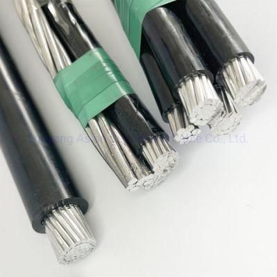 Aluminum Self Supporting Drop Wire Aerial Bundle Service Cable SIP-1 SIP-2 SIP-3 SIP-4