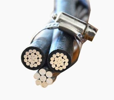 Overhead Triplex Service Drop Gebia Aerial Bundled Cable for Transmission Line