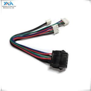 Customized Molex 43020-1200 51021-0400 to Jst Ghr-04V-S DuPont 2.54mm 3pin Silicone Wire Harness