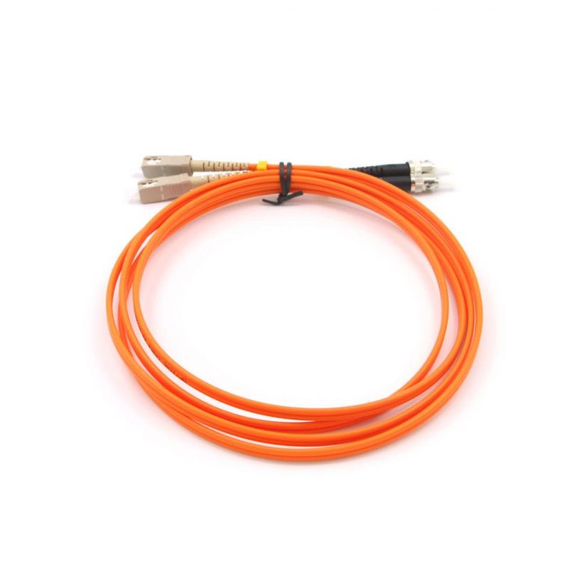 Sc-St Fiber Optic Duplex Patch Cable