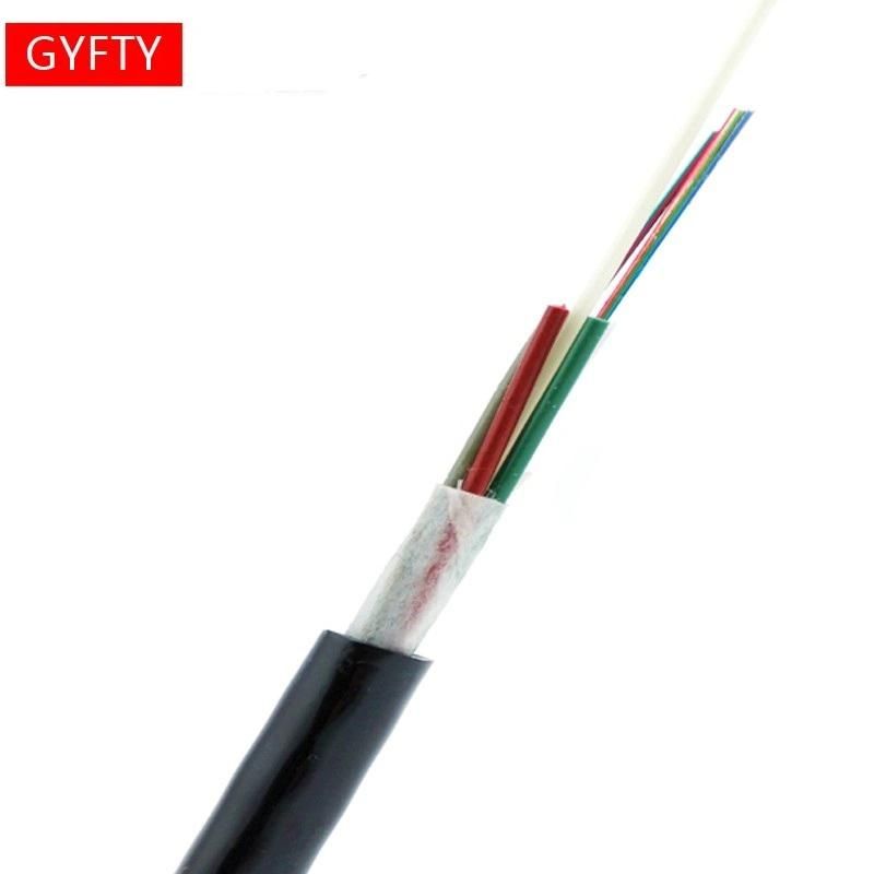 Outdoor Optical Fiber Cable GYFTC8Y Gyftc8s Drop Wire Fiber Optical Cable