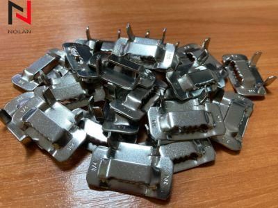 Electric Cable Clamp 201 Stainless Steel Buckles for Banding Strap Stainless Steel Buckle