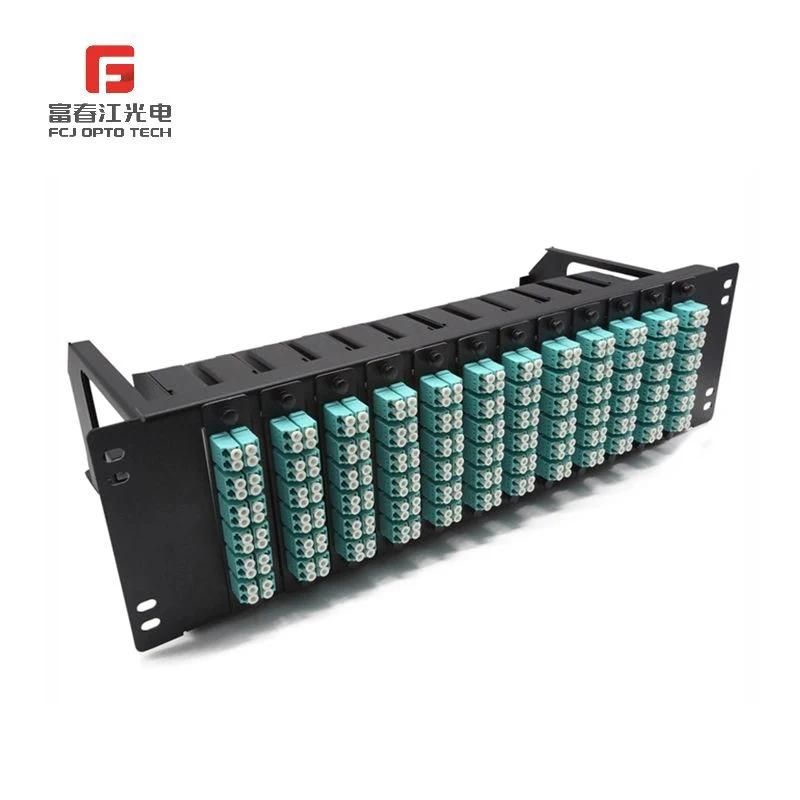Cassette Type Fiber Optic Coupler 1X8 PLC Splitter Lgx ABS Box Module Inserted with Sc/Ap Fiber Optic Cassette Type PLC Splitter