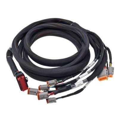 ODM Outdoor/Indoor Power Delivery LCD Panel USB/HDMI/dB/OBD/DVI/VGA Connector Electrical Emergency Cable Harness