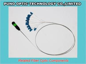3.0mm MPO to LC Fanout Ribbon Fiber Optic Cable