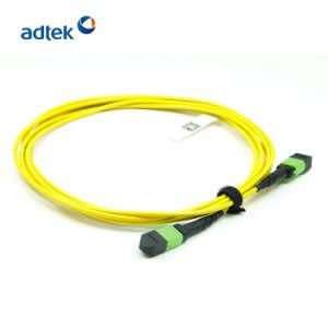 MTP/APC-MTP/APC Female to Female 3m PVC/LSZH Yellow Trunk Cable