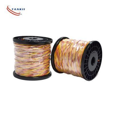 Vitreous Silica insulated Thermocouple wire with high working temperature (type KX)