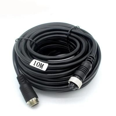 Car Video Extension Cable 4pin Aviation for CCTV Rearview Camera Truck Trailer Camper Bus