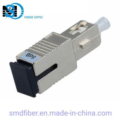 Sc Upc Metal Male Fiber Optic Attenuator for FTTH