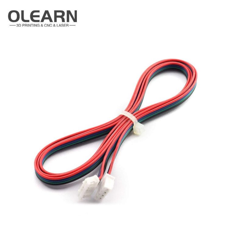 Olearn 2m Xh2.54 4pin to 6pin Terminal Stepper Motor Cables for 3D Printer NEMA 17 Stepper Motor