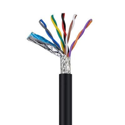 UL Certified Power Cord UL2405 2 ~ 6core 24AWG Multi-Core Environmental Protection Flame Retardant Shielded Wire Jacket Cable