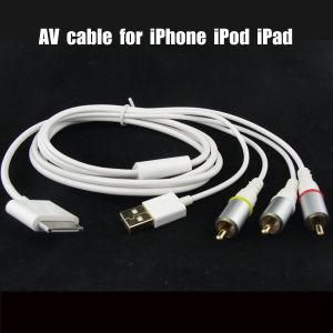 4 in 1 AV Cable for iPhone iPod iPad