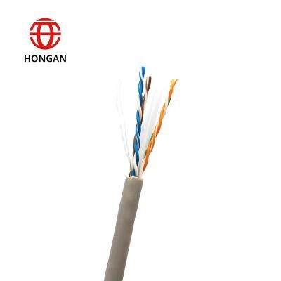 Indoor /Outdoor Fluk E Pass 4pr 23 AWG Rollo De Cable UTP CAT6 CAT6A