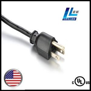 Home Appliance Us Standard Power Cord of cUL Approved