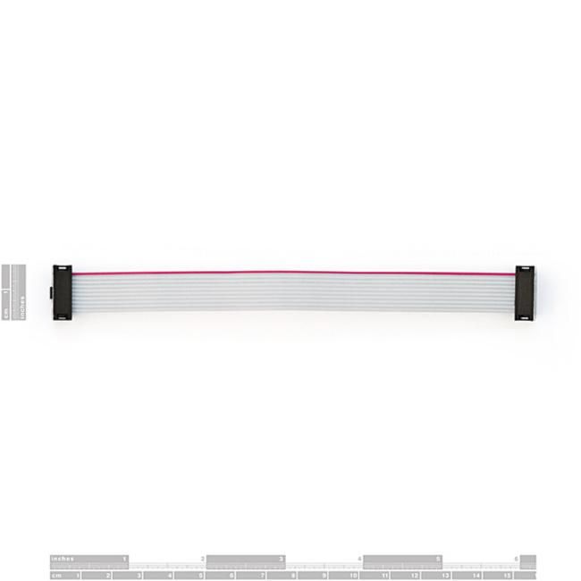 Ribbon Cables / IDC Cables 10-Pin 2X5 Socket-Socket 2.54mm IDC