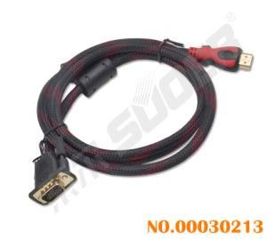 1.5m HDMI to VGA Cable Connection Line