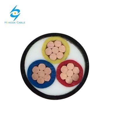 3 Phase 0.6/1kv Cooper Core PVC Insulation and PVC Jacket Power Cable Made in China Factory