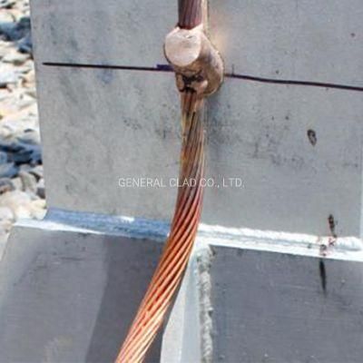 Earth Rods Copper Clad Steel Earthing Wire 19#9 AWG
