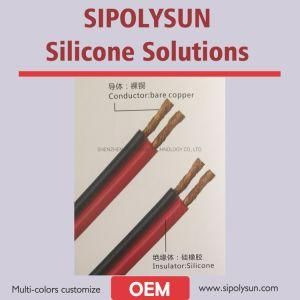 Double-Color Parallel Wire Silicoen Insulated