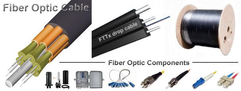 Aerial 96 Core Sm Fiber Optic Cable GYFTY with Manufacture Price