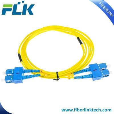 Sc-Sc Singlemode Duplex Fiber Optic Patch Cord Jumper Patch Leads