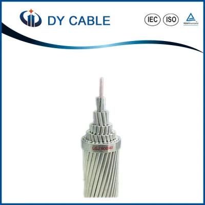 None Jacket Overhead Cable All Aluminum AAC Conductor
