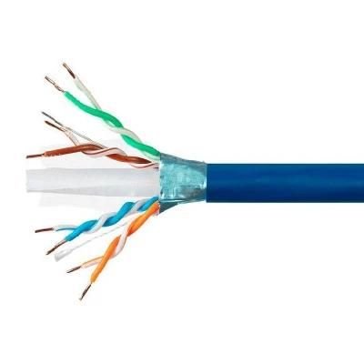 Cheap Price Outdoor Black 1000FT/305m CAT6 SFTP 23AWG Manufacturer Waterproof LAN Cable
