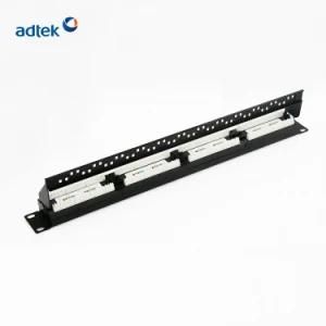Factory Price 19 Inch 24 Ports CAT6 FTP Patch Panel