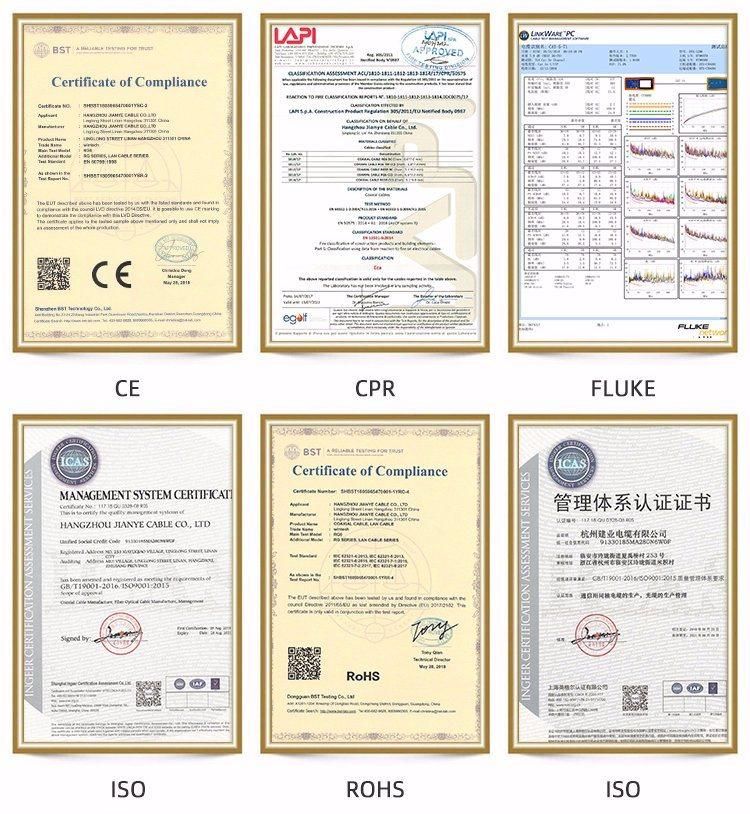 LAN Cable Communication Ethernet Cable Network UTP Indoor Bc CAT6 Cable