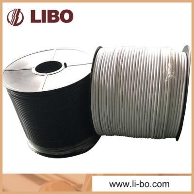 High Quality Coaxial RG6 Cable Bulk Dual Quad Shield Coax 18 AWG TV Satellite