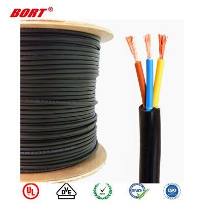 H05ss-F High Temp Tinned Copper Conductor Silicone Wire 0.5mm2