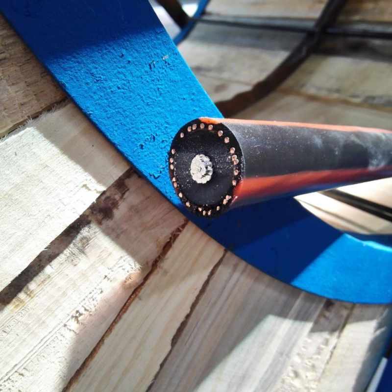 Cable 15kV 750 MCM 100% Insulation Compressed Al 33% Concentric Cable