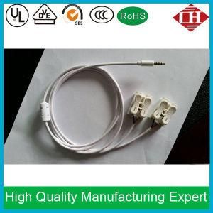 Hotsale Design White Color 3.5 Stereo Custom Audio Cable