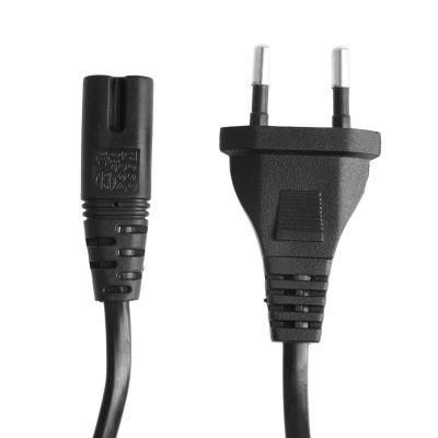 EU 2pin Power Cord EU Plug to IEC C7 for Home Appliance 2*0.75 mm2 Power Cable