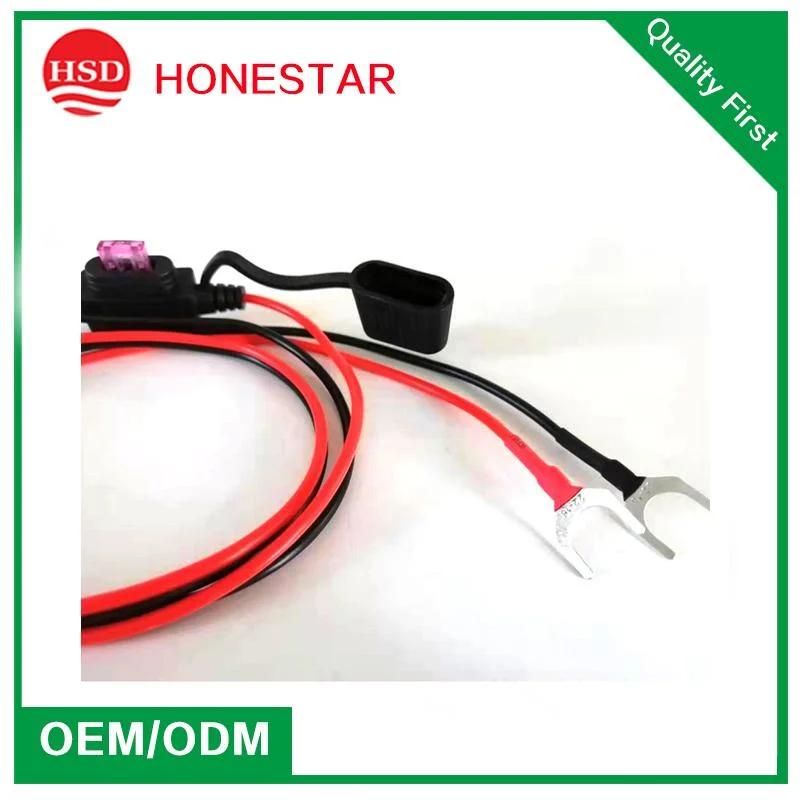 12V Ring Terminal SAE to U Ring Connectors Extension Cord Cable for Battery Charger