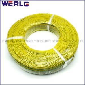 PVC UL1015 28AWG 600V 105c Yellow-Green Insulated Tinned Copper Versatile Electric Wire