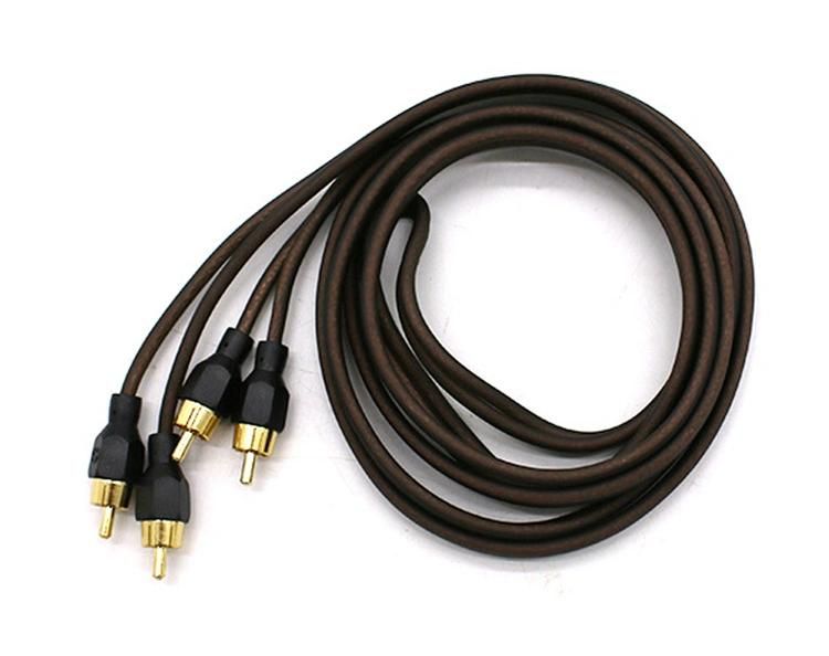 New Car Audio Cable High Quality Audio Cable Amplifier RCA Cable for Automotive