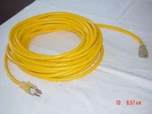 Outdoor Extension Cord with Lighted End