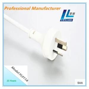 Full Copper Australia Standard Power Cord of 3pins with SAA