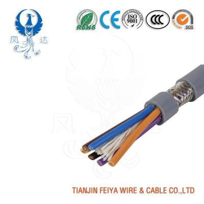 PVC Control Cable H05vvc4V5-K with Copper Braiding Oil Resistant Signal Cable Flexible Electric Cable PVC Jacket Cable