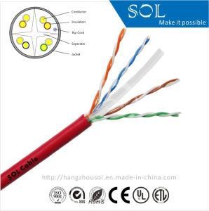 23AWG Computer Unshielded 4P UTP CAT6 Network Cable