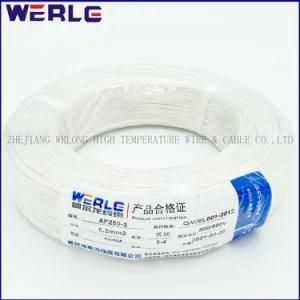 UL 1330 AWG 10 White FEP Teflon Insulated Electric Wire