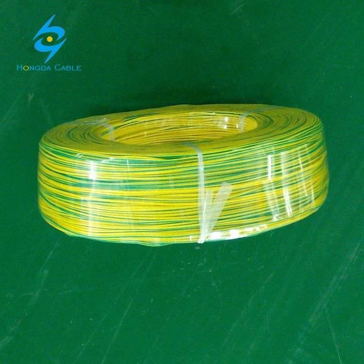 H07V-R Single Core 50 mm2 PVC Insulated Yellow / Green Cable