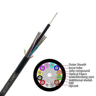 24 Fiber Air-Blowing Optical Cable Maximum Signal Transfer Gcyfy